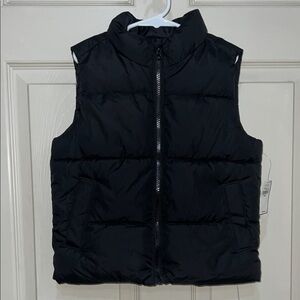 Old Navy Black Kids Puffer Vest
